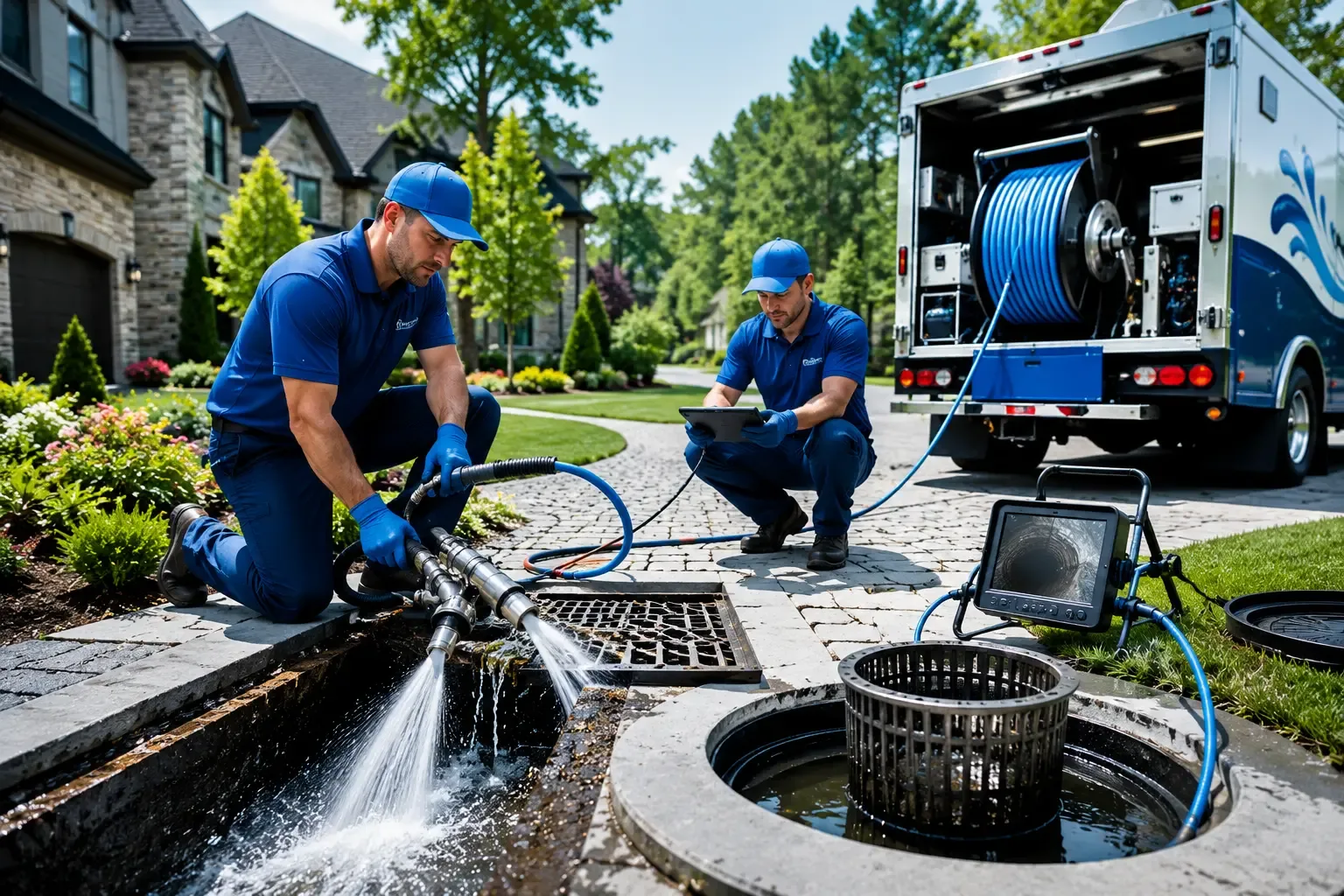 Local outdoor drain cleaning professionals in Sherman, IL